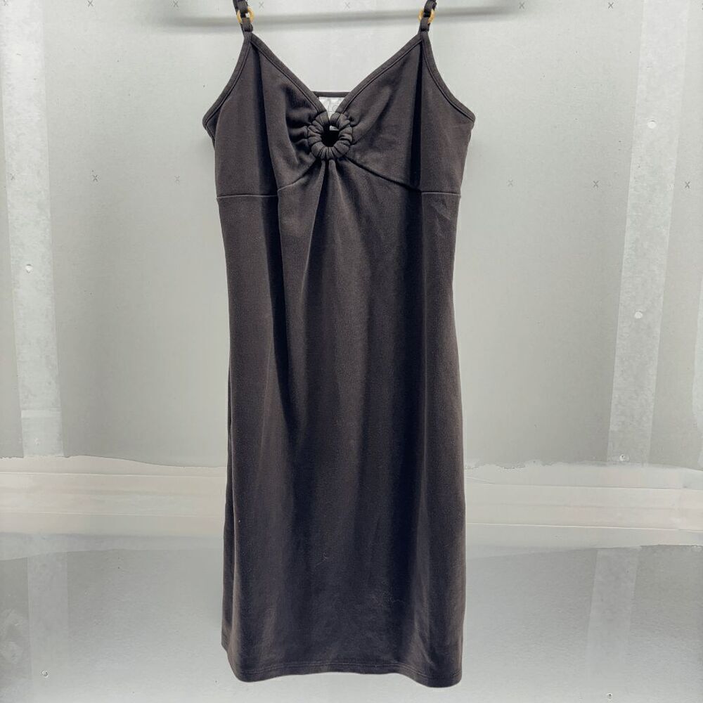 Ann Taylorโ Loft Petites Women's Black Sleeveless Midi DressโSize 6P